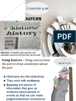 Using Sources: History at Isp