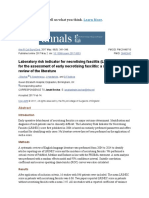 Laboratory Risk Indicator For Necrotising Fasciitis (LRINEC) Score For The Assessment of Early Necrotising Fasciitis - A Systematic Review of The Literature