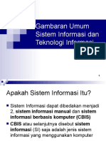 Gambaran Umum Sistem Informasi Dan Teknologi Informasi