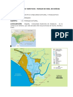 Ficha de Recursos Turísticos Doñana