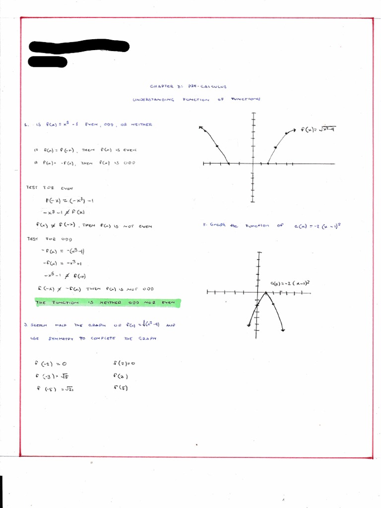 Understanding Functions of Functions | PDF