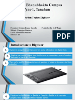 Aadikavi Bhanubhakta Campus Vyas-1, Tanahun: Presentation Topics: Digitizer