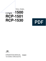 Sony RCP 1500-1501-1530
