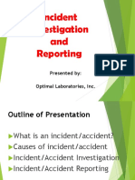 M. RPK. Environmental Incident Investigation and Reporting MARCH 2021