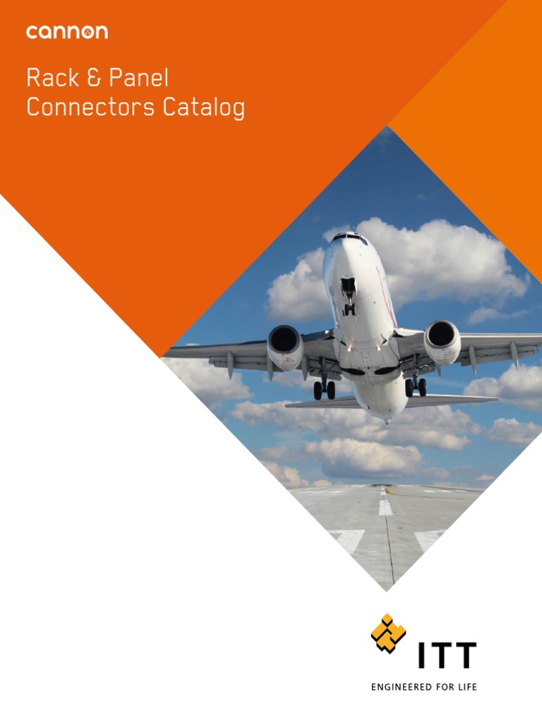 Itt Cannon Rack and Panel Catalog | PDF | Electrical Connector | Ac Power  Plugs And Sockets