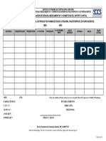 Formato de Relación Mensual de Psicotrópicos Sacs Distrito Capital