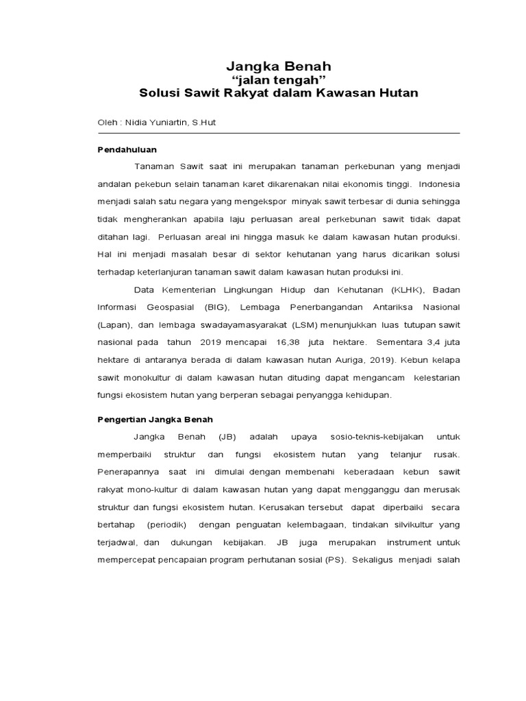 Jangka Benah | PDF