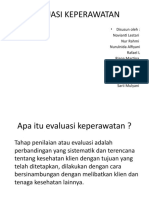 Persentai Evaluasi