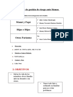 Plan Familiar de Gestión de Riesgo Ante Sismos