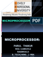 Evolution of Microprocessors