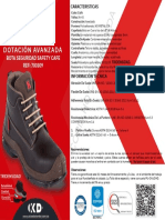 Ficha Bota Seguridad Safety Cafe 700309