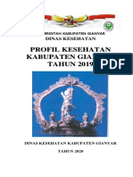 Profil Kesehatan Gianyar 2019