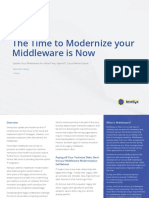 The Time To Modernize Your Middleware Is Now