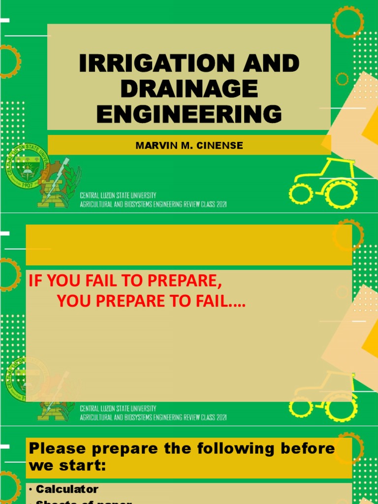 Irrigation and Drainage Engineering Insights | PDF | Aquifer | Irrigation