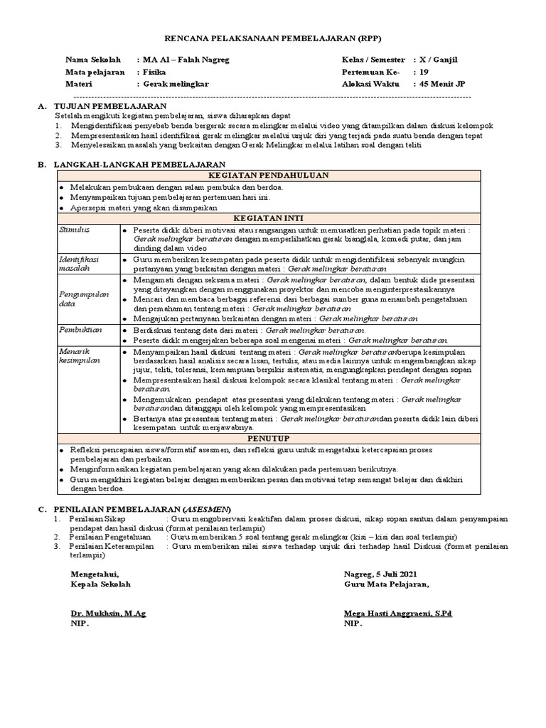 Master rpp model discovery learning pdf pengembangan diri sains