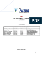 Change MGT Assignment - Lakshi