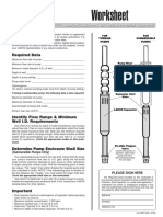 Worksheet: Required Data