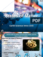 3 States of Matter and Changes of State