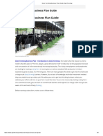 Dairy Farming Business Plan Guide: Requirements and Fodder Management