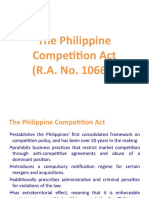 The Philippine Competition Act (R.A. No. 10667)