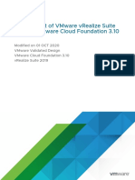 Vmware Cloud Foundation 310 Vrealize Suite 2019 Deployment