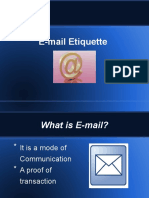 E-Mail Writing