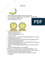 Latihan Soal PAS Tema 8