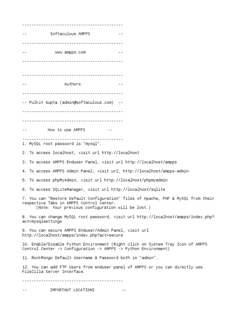 Readme | PDF | Apache Http Server | Php