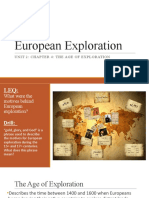 European Exploration: Unit 2: Chapter 4: The Age of Exploration