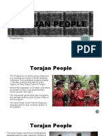 Torajan People: Presented by