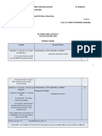 Planificare UniScan