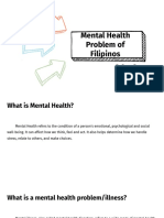 Mental Health of Filipinos
