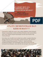 PPT KELOMPOK 10 KERUSUHAN-BENCANA