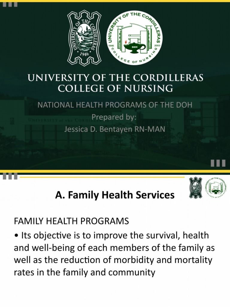 National Health Programs Overview | PDF | Birth Control | Human Nutrition