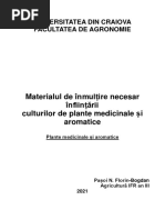 Materialul de înmulțire necesar înființării - Pasoi N. Florin-Bogdan IFR III
