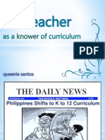 The Teacher: Knower
