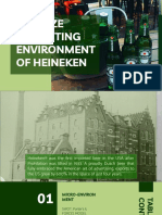 Analyze Marketing Enviroment of Heineken