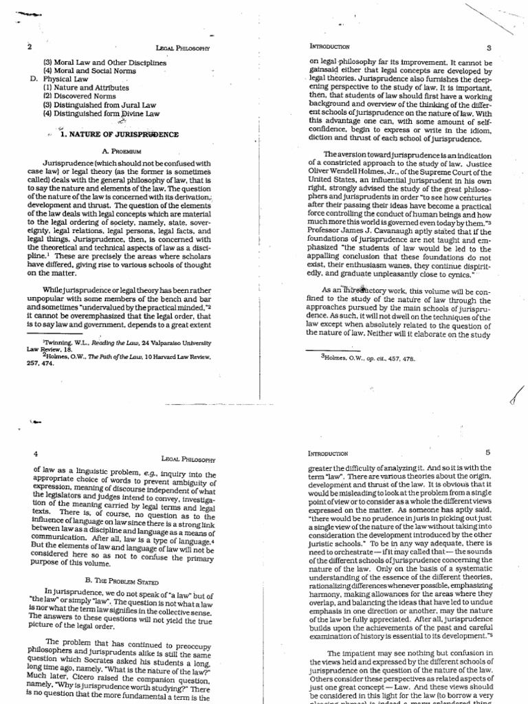 Introduction To Legal Philosophy (Pascual) | PDF