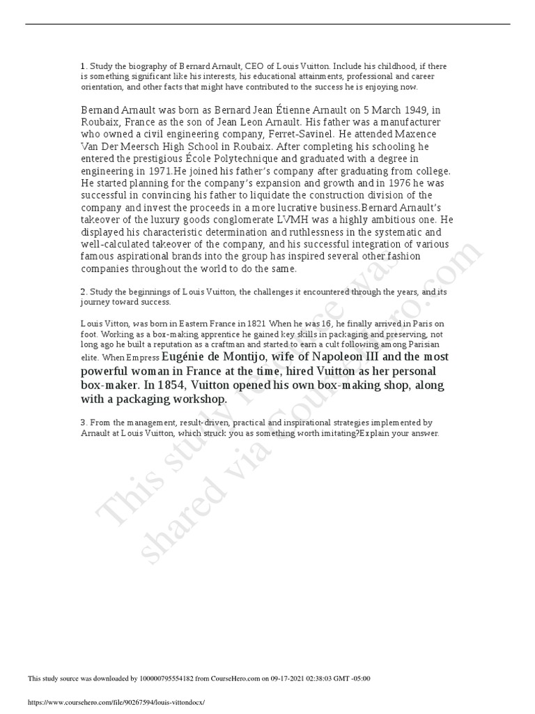 Louis Vitton | PDF | Brand