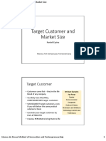 Techno 3 Target Customer and Market Size