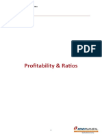 Profitability & Ratios: Exercise Book On Accounts and Statistics