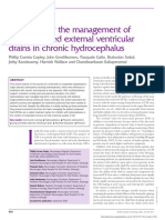 Guideline For The Management of Long Tunnelled External Ventricular Drains in Chronic Hydrocephalus