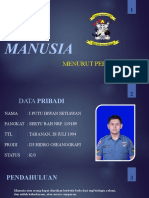 Manusia DLM Perspektif Hindu - D3 17 Hidros Sertu Bah I Putu Irwan