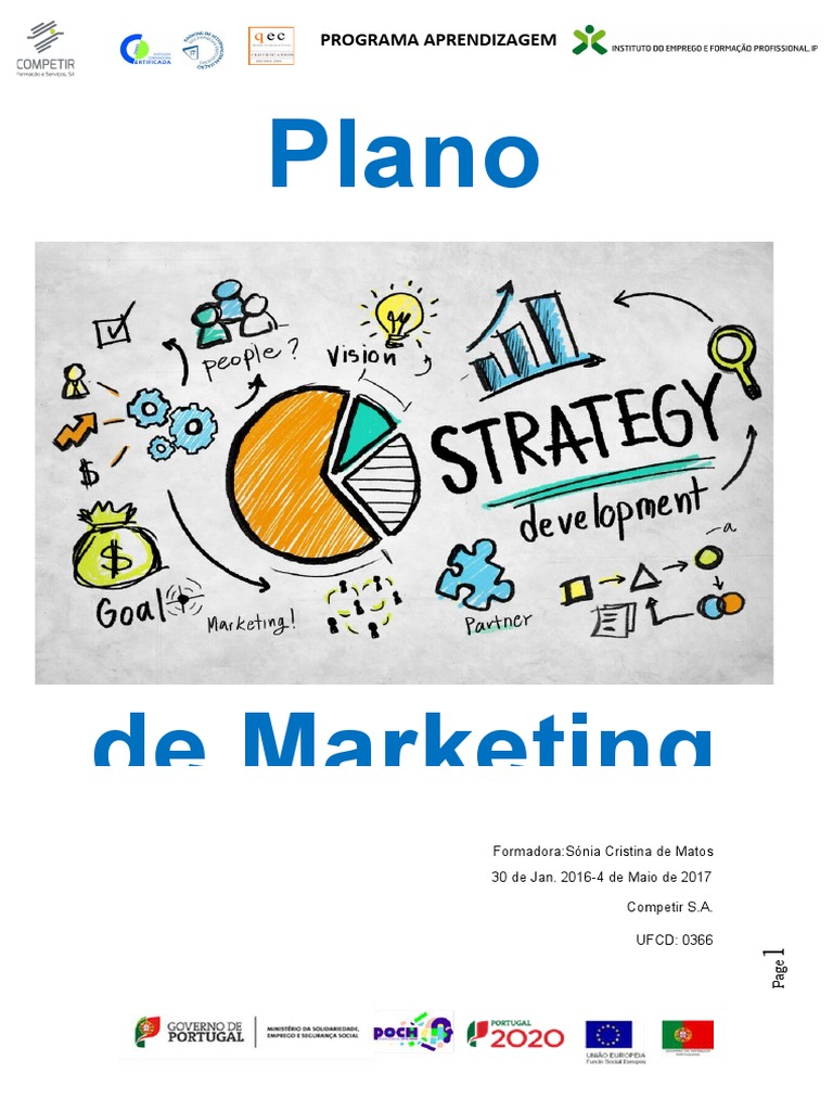 Etapas do Plano de Marketing 0366 | PDF | Mercado (economia) | Marketing