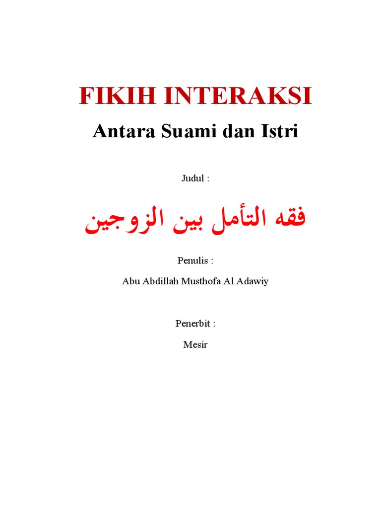 00 Fikih Suami Istri Pdf