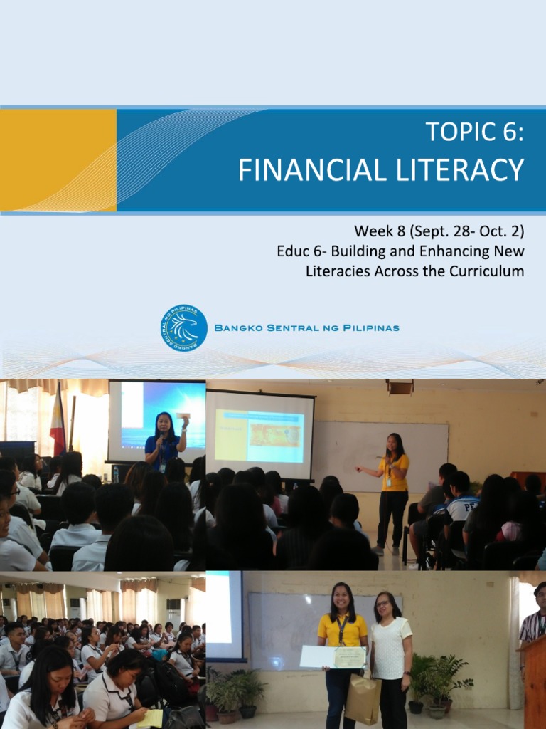 Financial Literacy For The Youth | PDF | Money | Economies