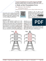 Review Paper Study On Steel Transmission Tower