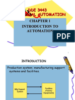 DDE 3443 Industrial Automation Introduction To Automation