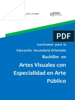 19 Bachiller en Artes Visuales Con Espacialidad en Arte Público