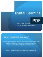 Digital Learning: The Citadel Graduate College
